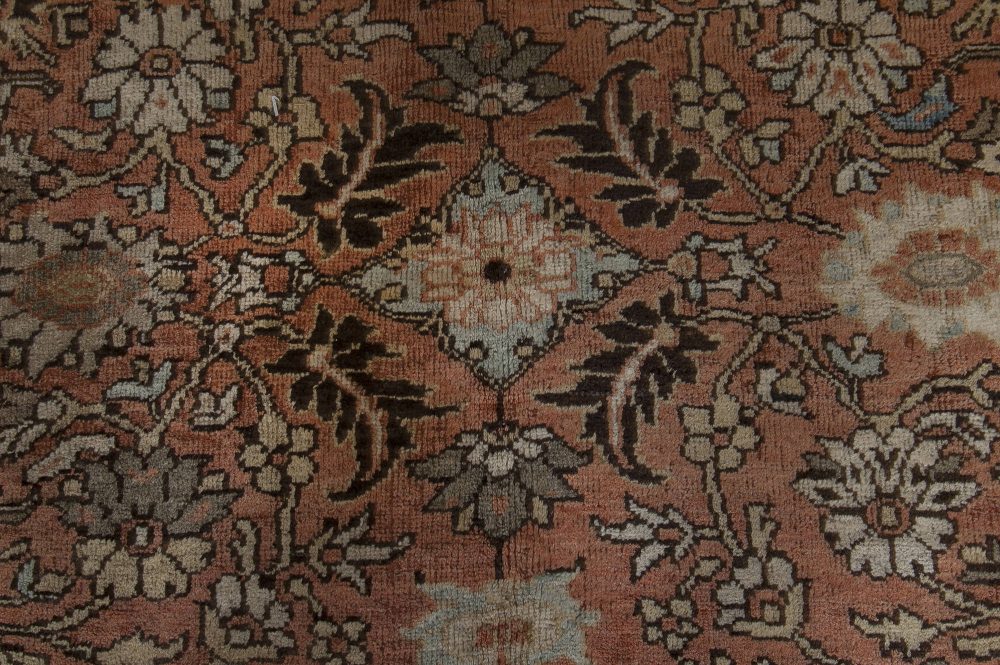 Antique Sultanabad Brown Rug BB0490