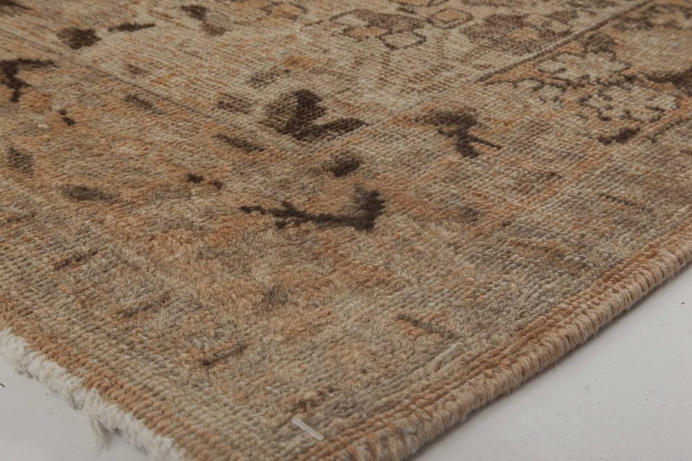 Antique Persian Tabriz Handmade Wool Rug BB2215