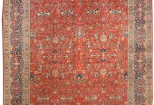 Antique Persian Tabriz Carpet BB3977
