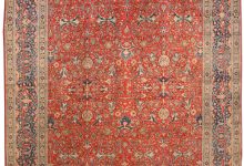 Antique Persian Tabriz Carpet BB3977