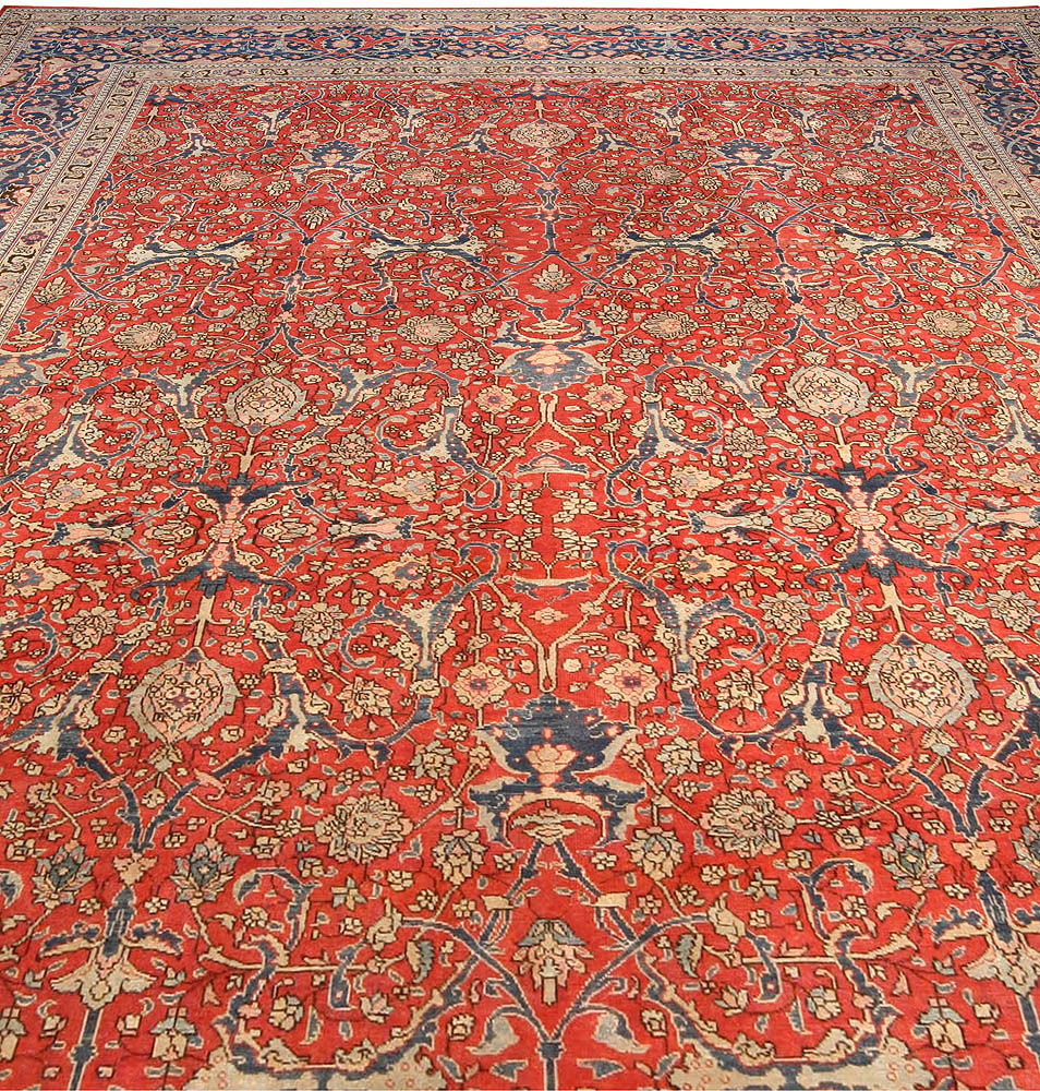 Antique Persian Tabriz Carpet BB3977