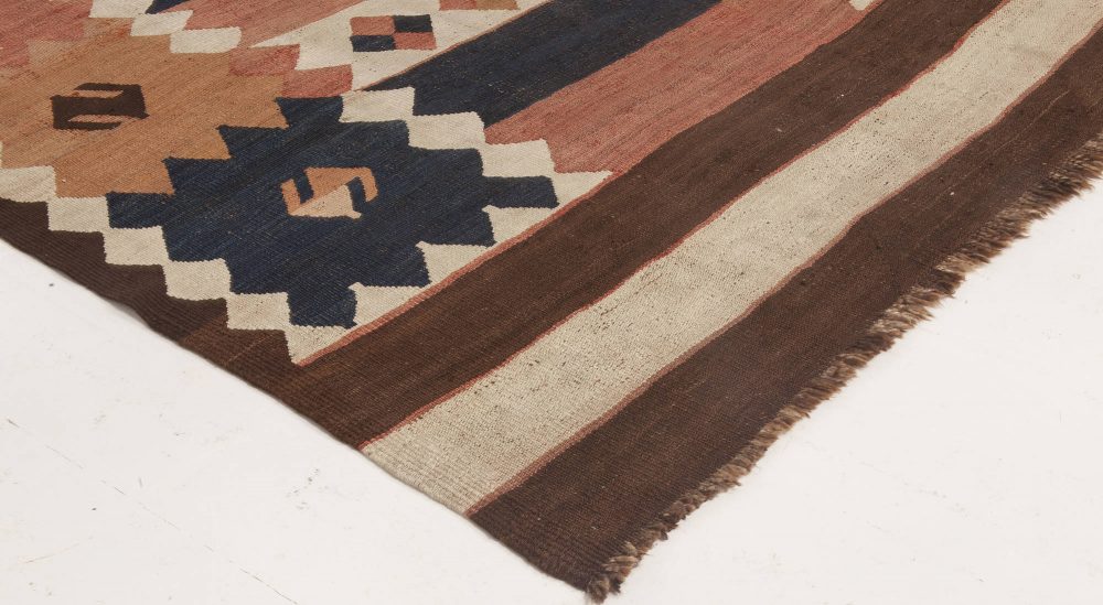 Vintage Etno Labijar Handmade Kilim Rug BB6513