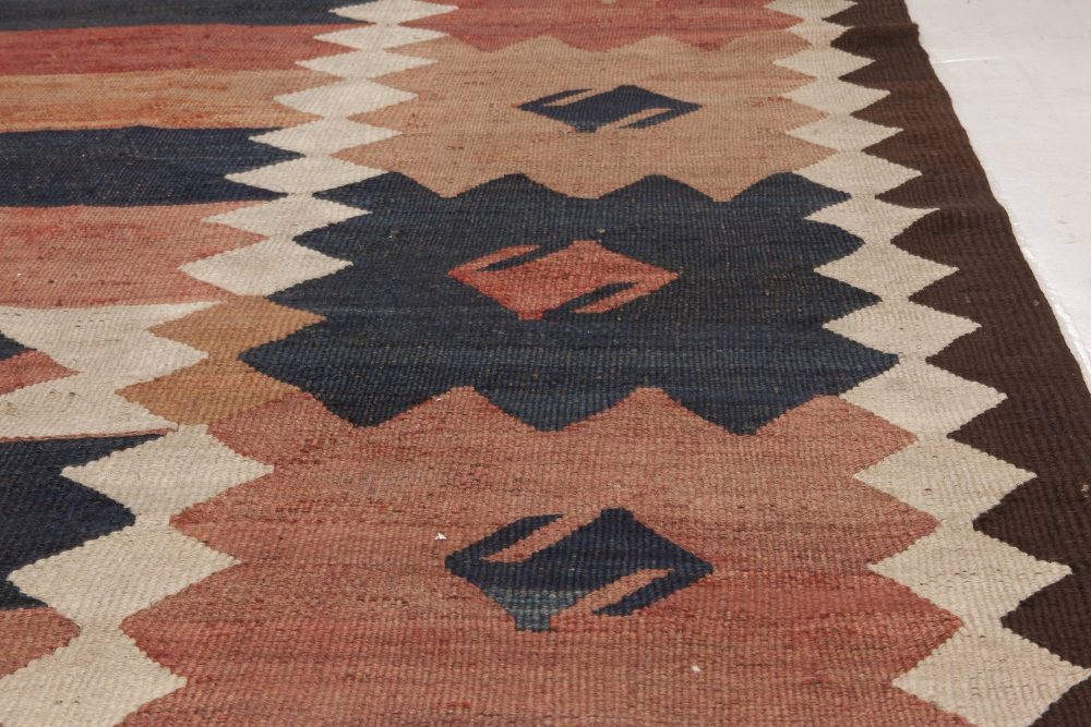 Vintage Etno Labijar Handmade Kilim Rug BB6513