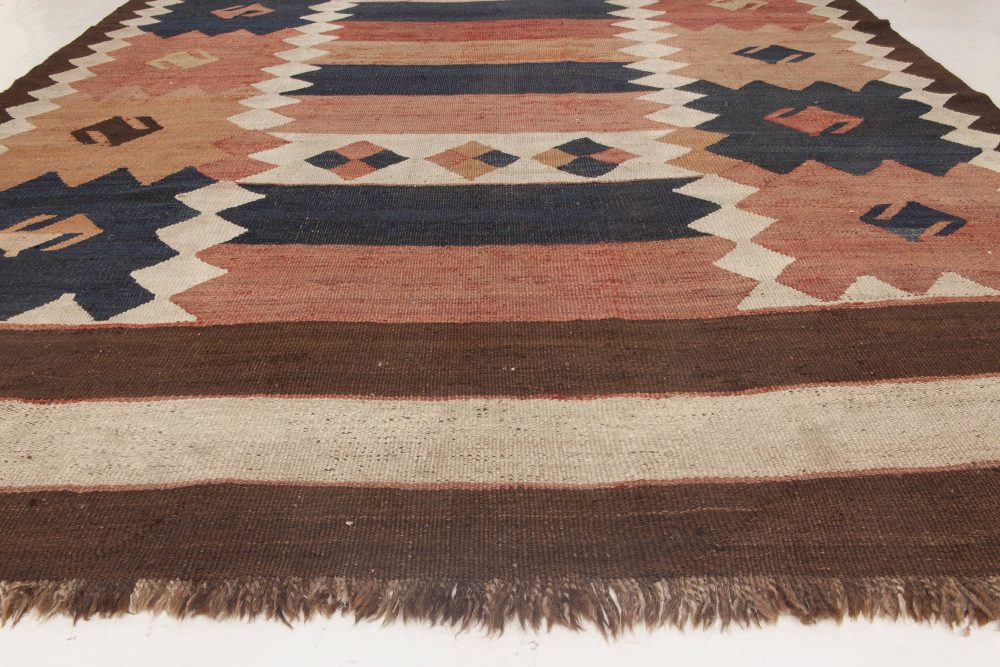 Vintage Etno Labijar Handmade Kilim Rug BB6513