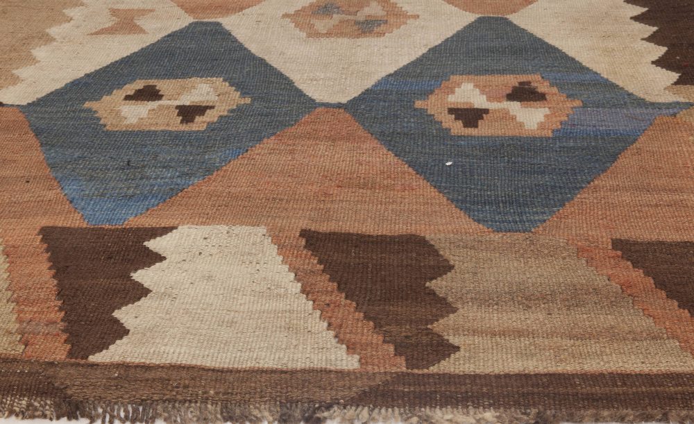 Antique Etno Turkish Kilim Rug BB6517