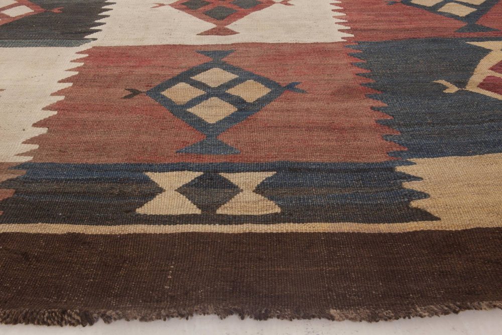 Vintage Etno Labijar Handmade Kilim Rug BB6521