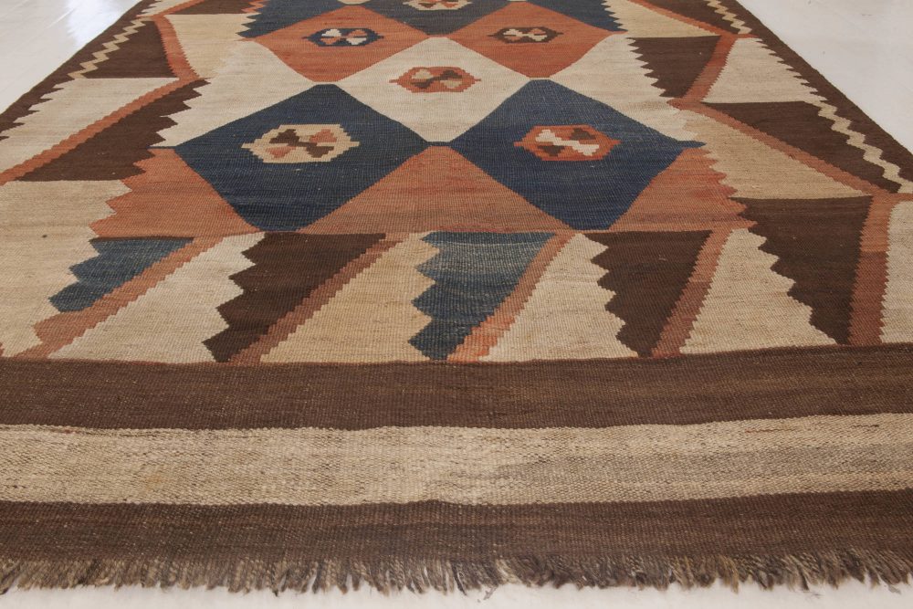 Vintage Etno Labijar Handmade Kilim Rug BB6515