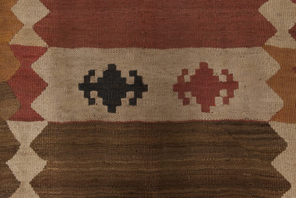 Vintage Etno Labijar Handmade Kilim Rug BB6518