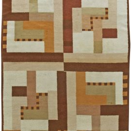 Vintage French Art Deco Rug BB6068