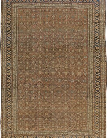 Antique Tabriz Persian Floral Allover Light Beige Hand-Knotted Wool Rug – Circa 1900 BB3325 Antique Tabriz Persian Floral Allover Light Beige Hand-Knotted Wool Rug – Circa 1900 BB3325