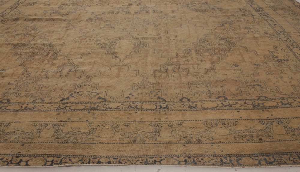 Authentic Persian Kirman Botanic Handmade Wool Rug BB6500