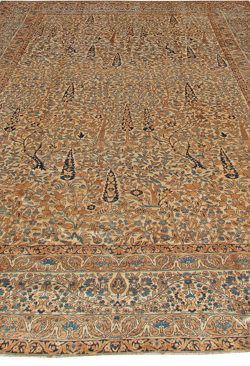One-of-a-kind Vintage Persian Kirman Carpet BB5541
