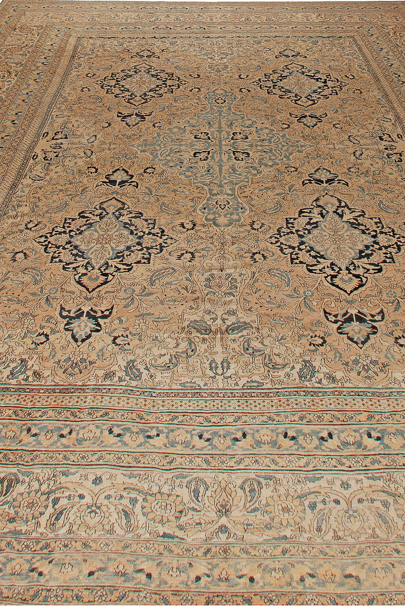 Extra Large Authentic Persian Meshad Handmade Wool Rug BB5433