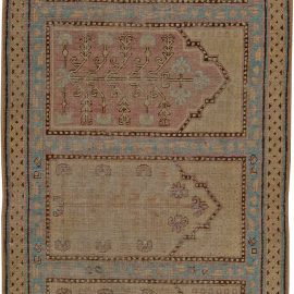 Vintage Hand-Knotted Runner BB5494