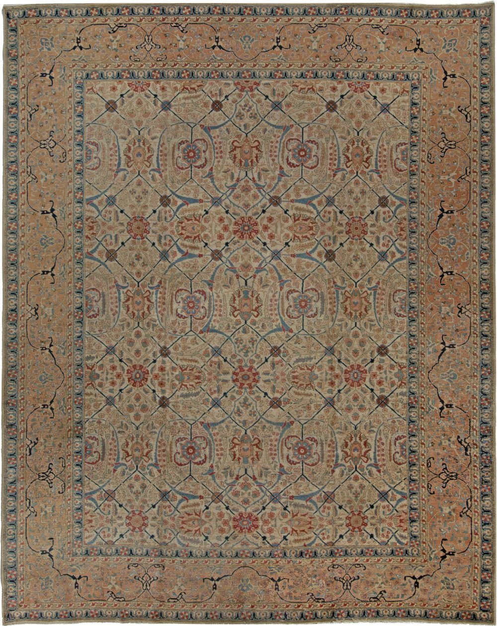 Antique Persian Tabriz Carpet BB5573