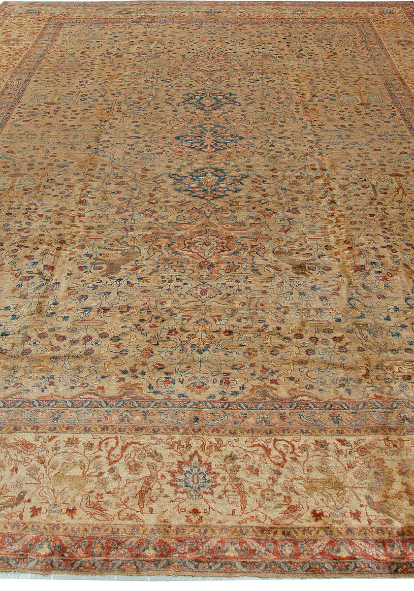 Antique Persian Tabriz Rug BB5538