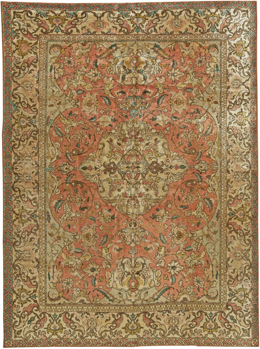 Antique Persian Tabriz Rug BB6040
