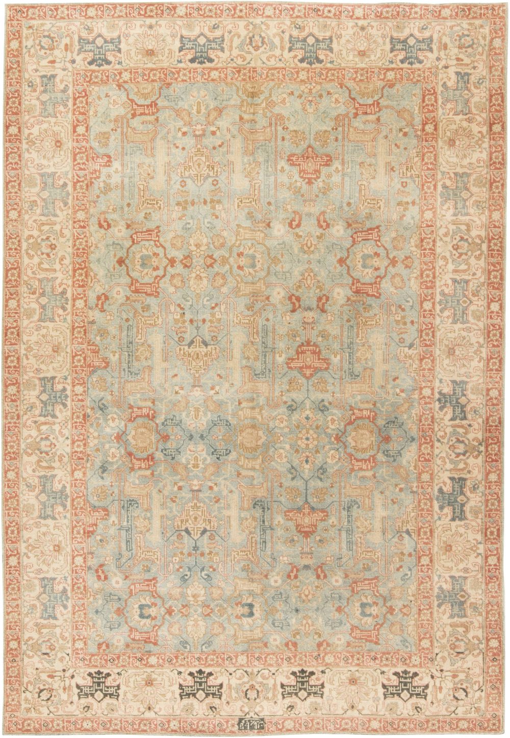 Antique Persian Tabriz Carpet BB6482