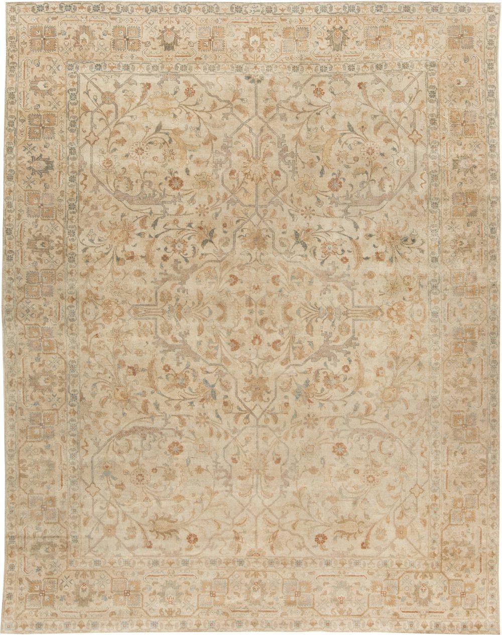 Antique Persian Tabriz Rug BB6456