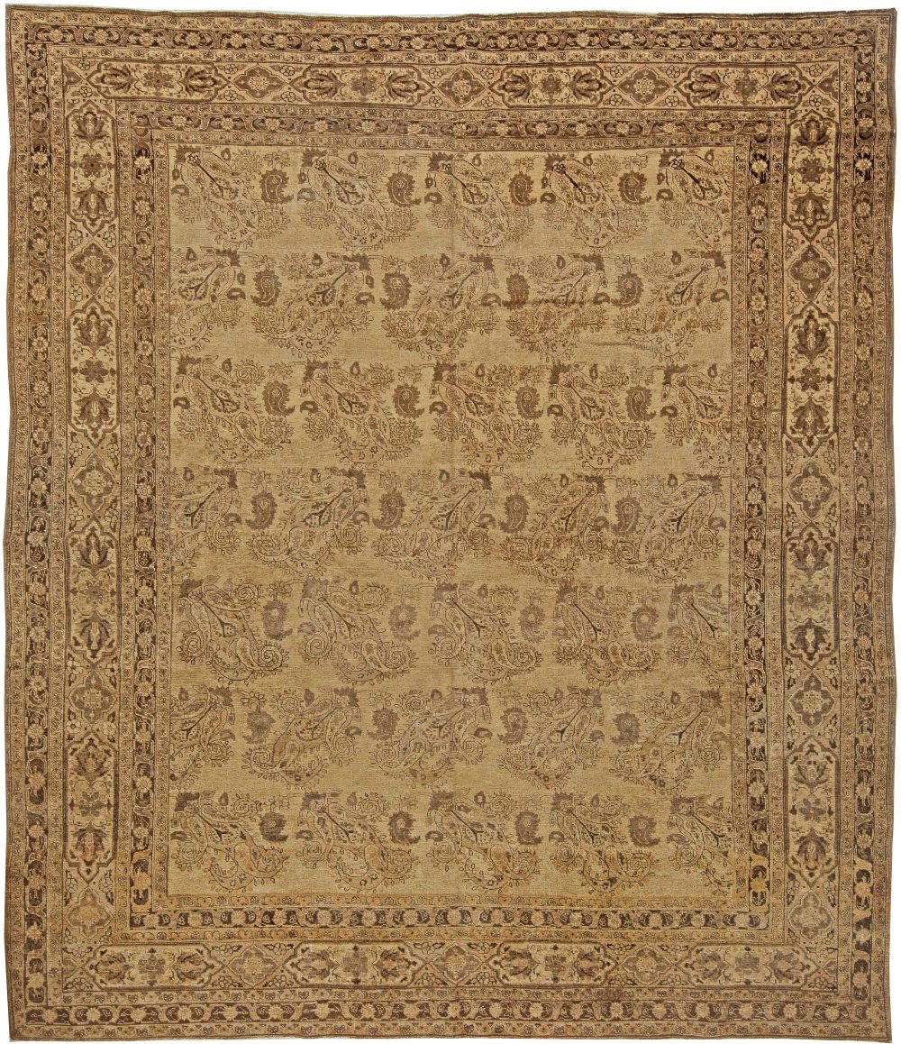 Antique Persian Tabriz Carpet BB4617