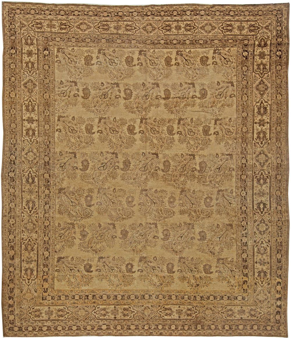 Antique Persian Tabriz Carpet BB4617