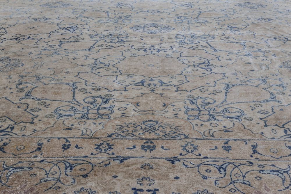Authentic Persian Tabriz Vintage Handmade Carpet BB5889
