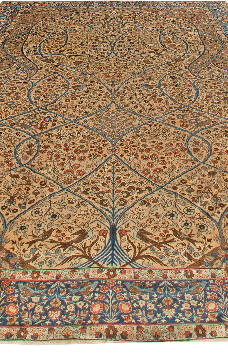 Antique Persian Tabriz Carpet BB5552