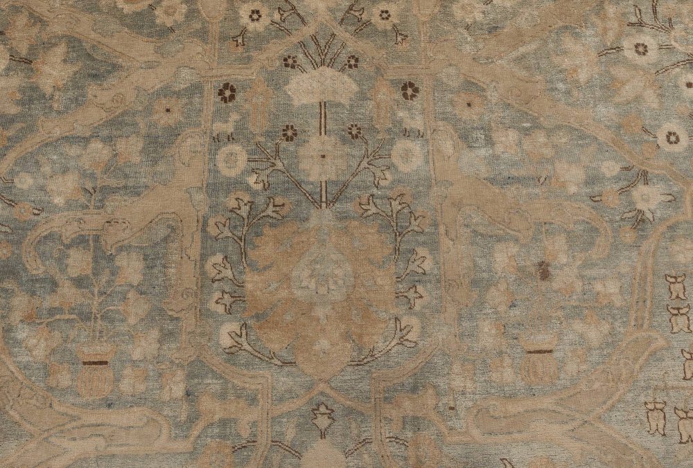 Antique Persian Tabriz Rug BB6457