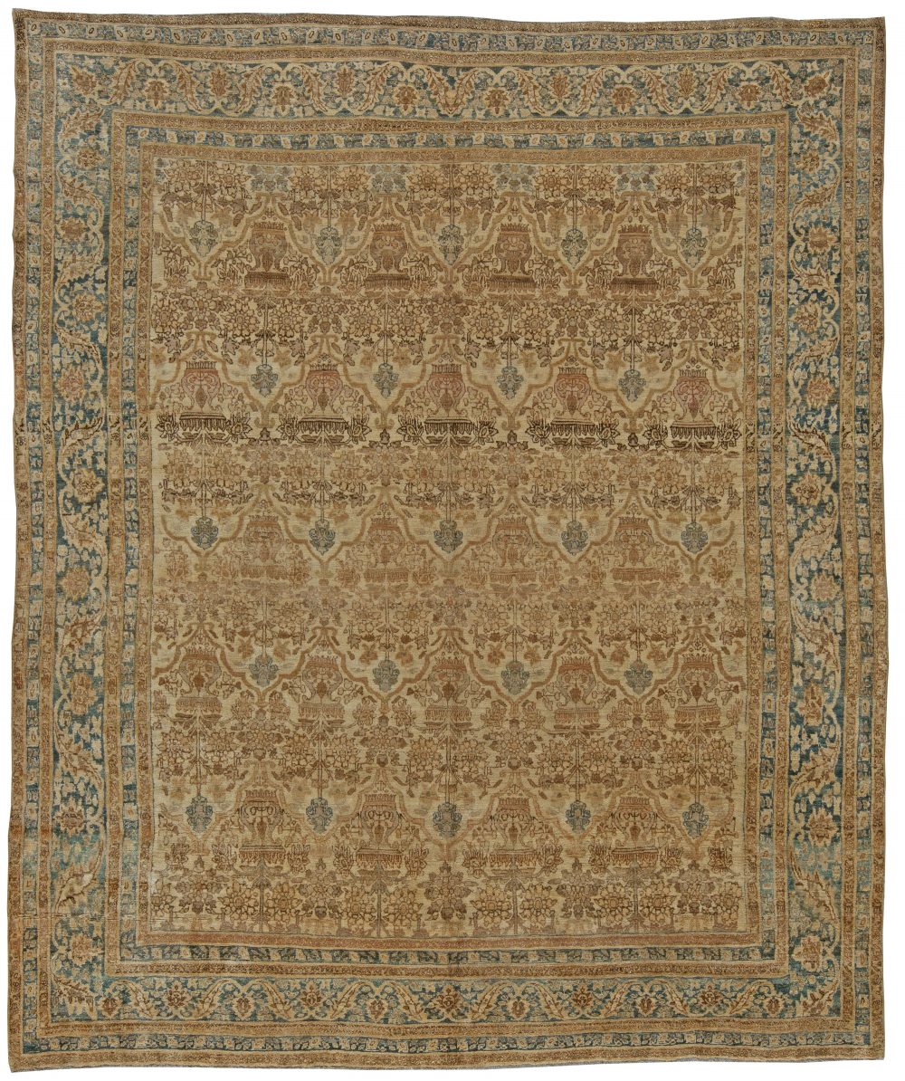 Vintage Persian Tabriz Rug BB5520