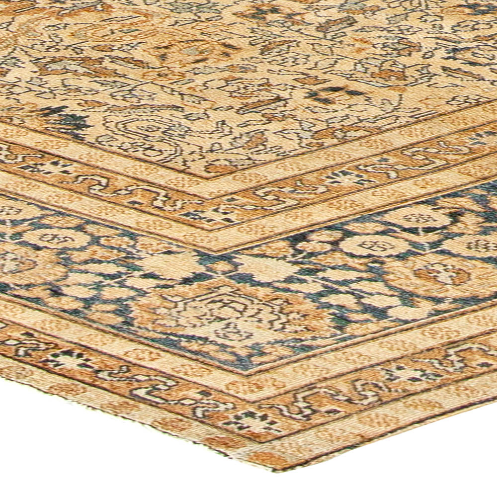 Authentic Persian Tabriz Handmade Wool Rug BB5521