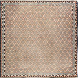 Vintage Dhurrie Oversized Hand-Knotted Rug BB4824