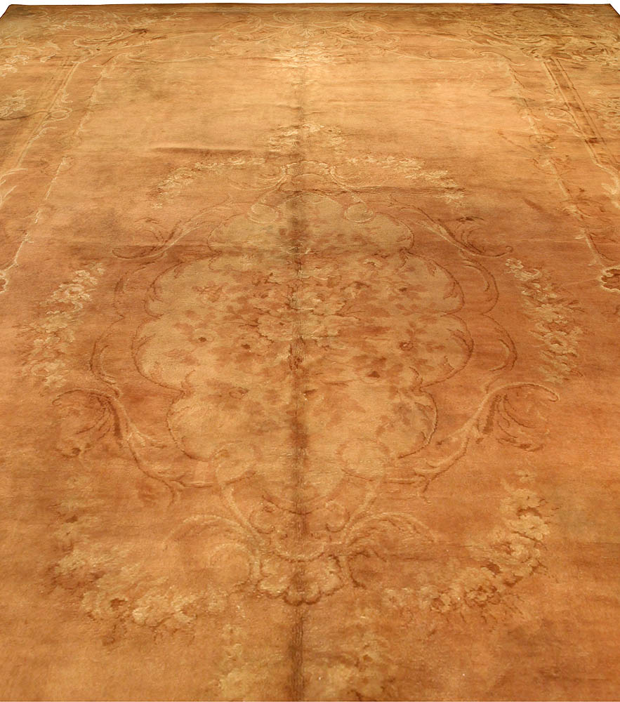 Authentic Savonnerie Botanic Handmade Wool Carpet BB1414