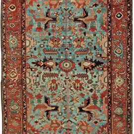 Antique Persian Heriz Rug BB2402
