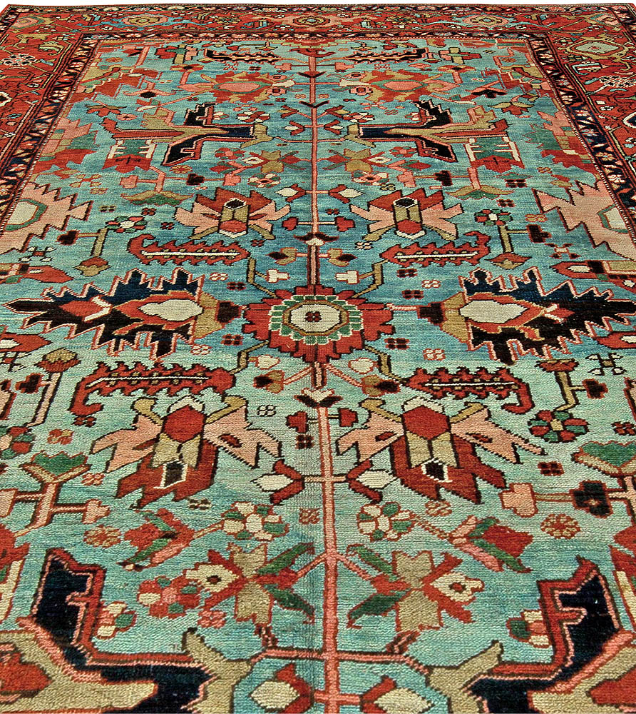 Antique Persian Heriz Rug BB2402