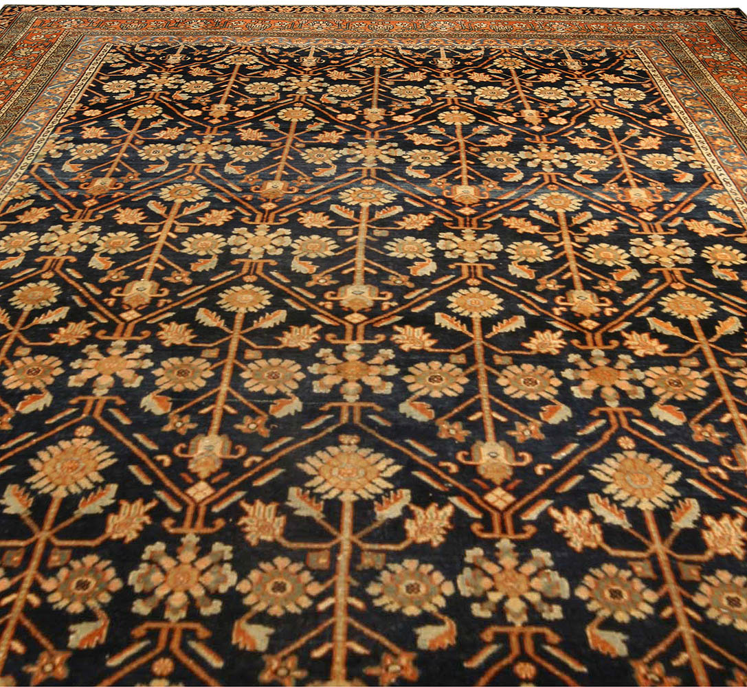 Antique Persian Heriz Carpet BB4077
