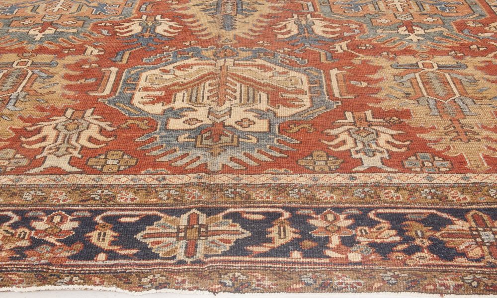 Antique Persian Heriz Rug BB2956