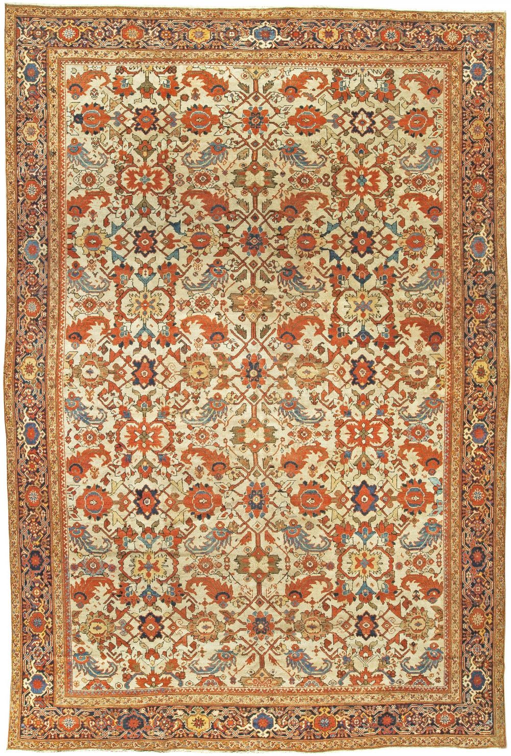 Antique Persian Sultanabad Rug BB0553