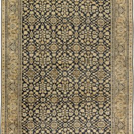 Authentic 19th Century Persian Sultanabad Handmade Wool Rug BB3820