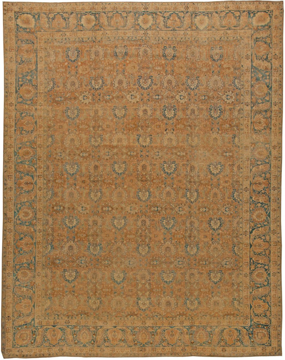 Antique Persian Tabriz Carpet BB5648