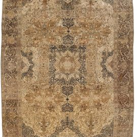 Oversized Antique Persian Tabriz Carpet BB0917