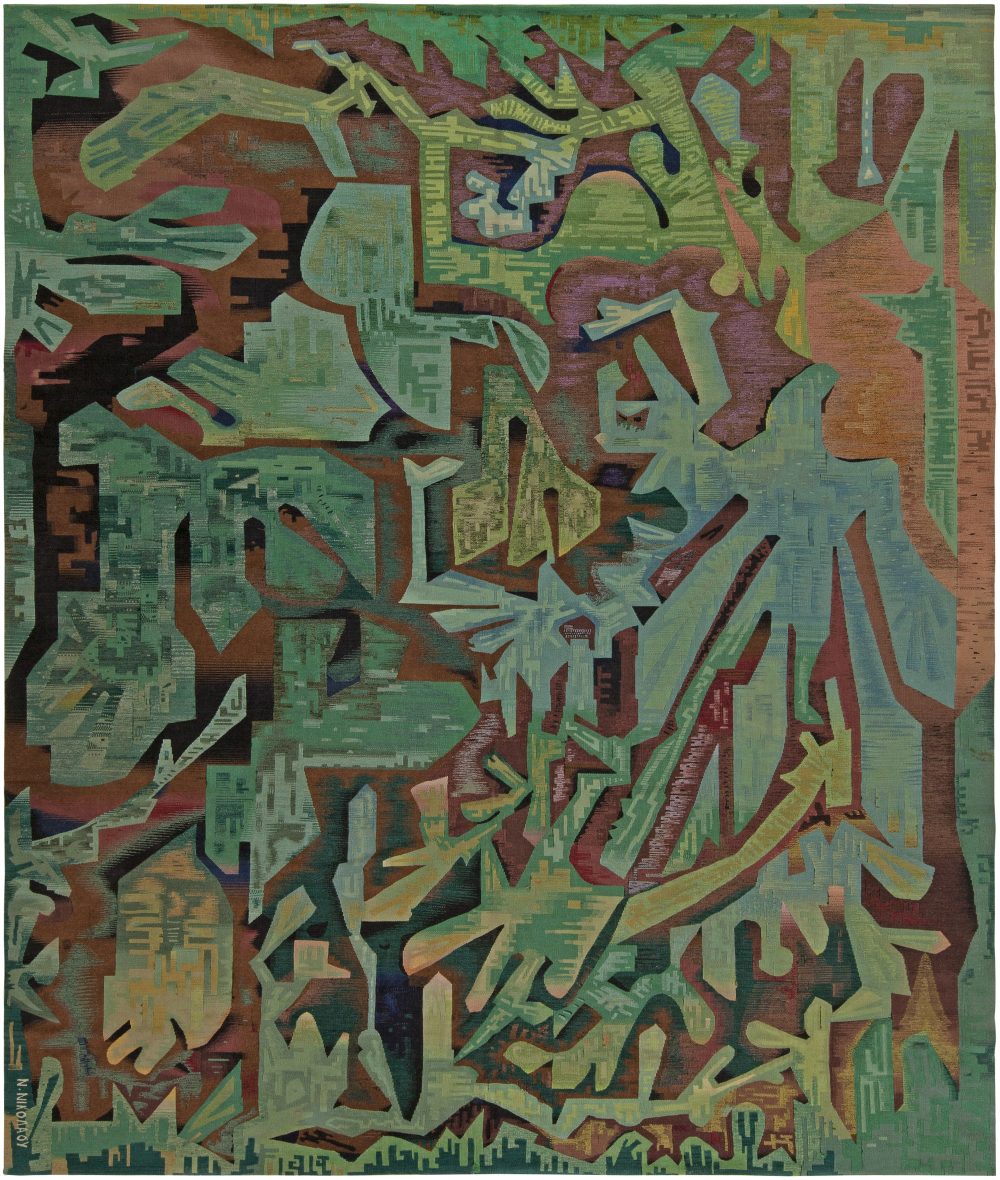 Mid-Century Greek Tapestry Rug BB2927