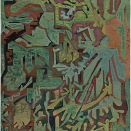 Vintage Hand-Knotted Carpet BB2927
