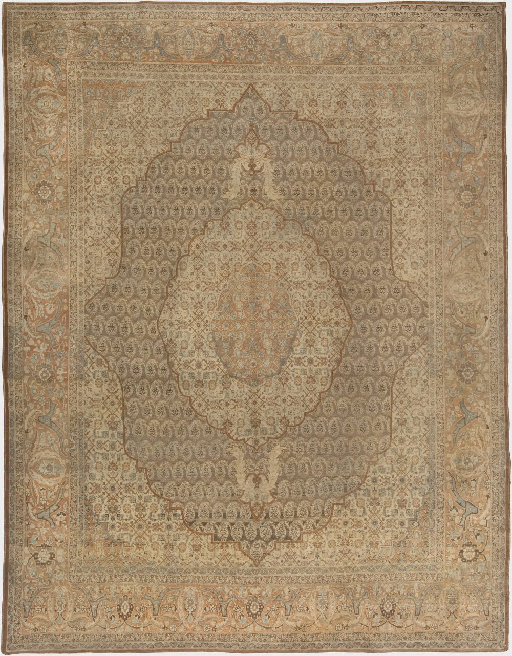 Antique Tabriz Rug BB1380