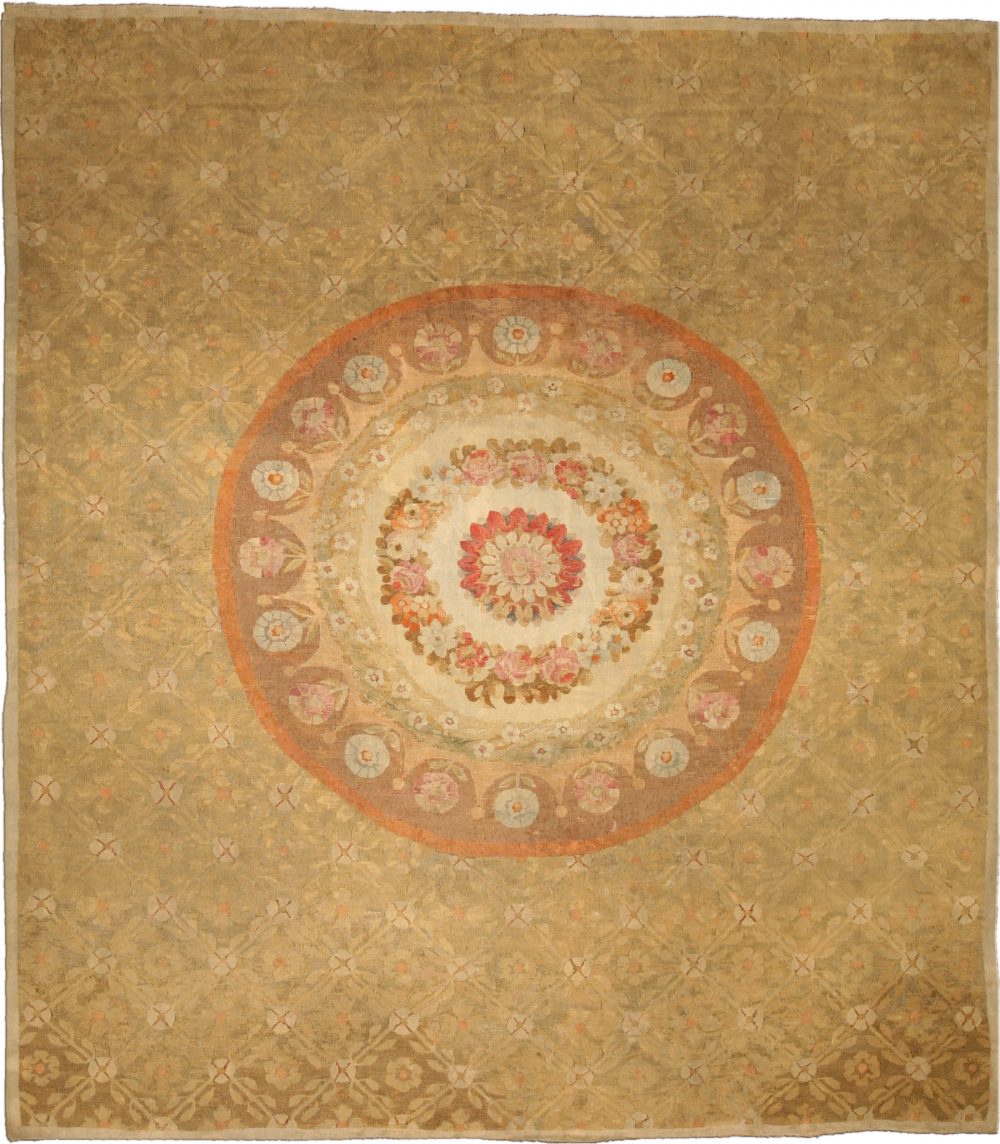 Antique Aubusson Rug BB4744