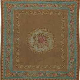 Antique French Aubusson Rug BB6149