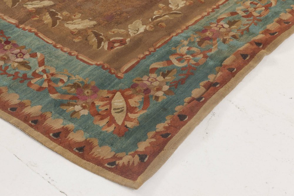 Antique French Aubusson Rug BB6149