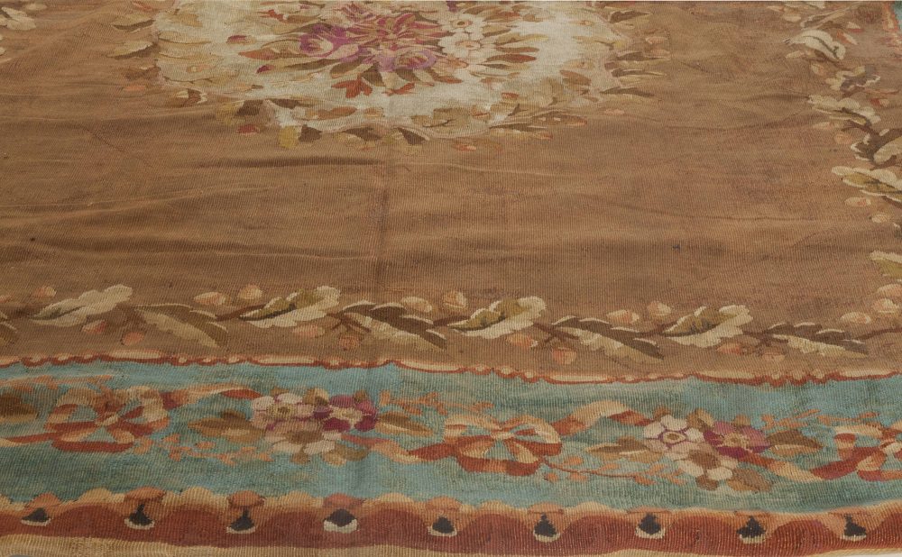 Antique French Aubusson Rug BB6149