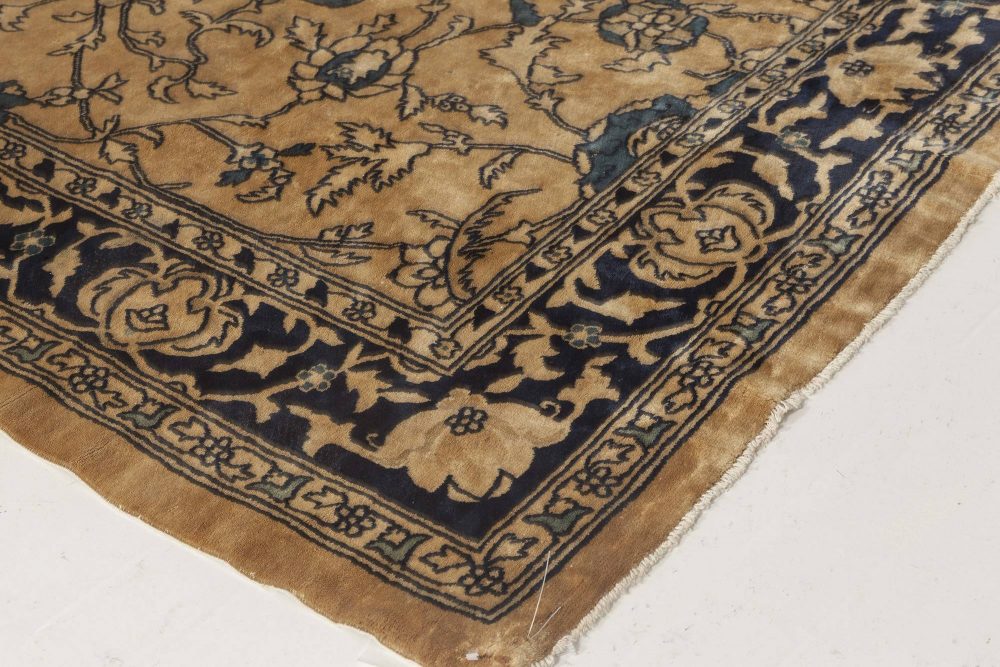 One-of-a-kind Large Vintage Chinese Handmade Wool Rug BB5938