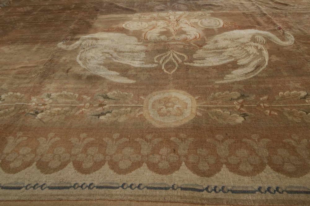 Oversized Antique French Directoire Savonnerie Carpet BB5178