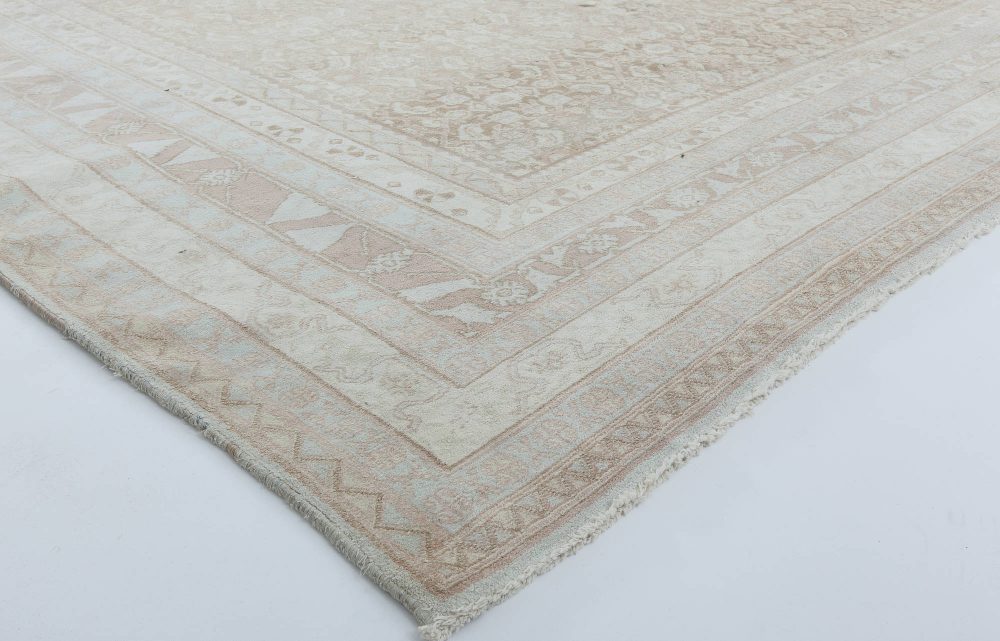 Antique Indian Agra Rug BB2676